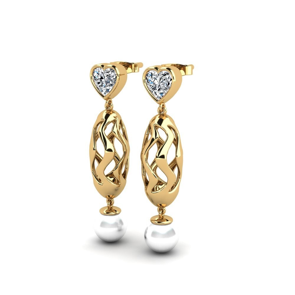 14ct Yellow Gold Women's Earring Vengeance