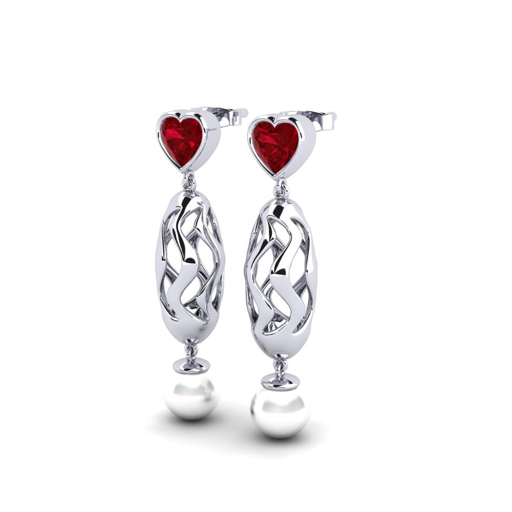 Red Zirconia Women's Earring Vengeance