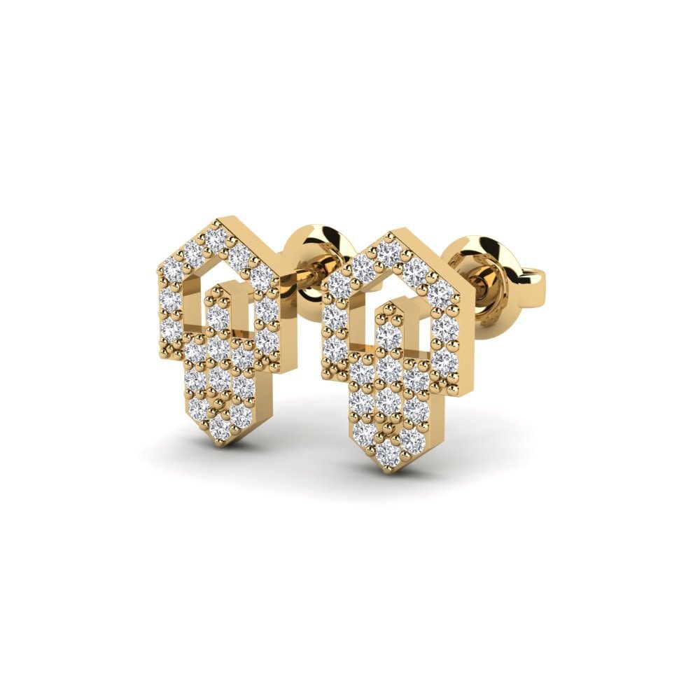 Diamant Damen ohrring Vengefulness