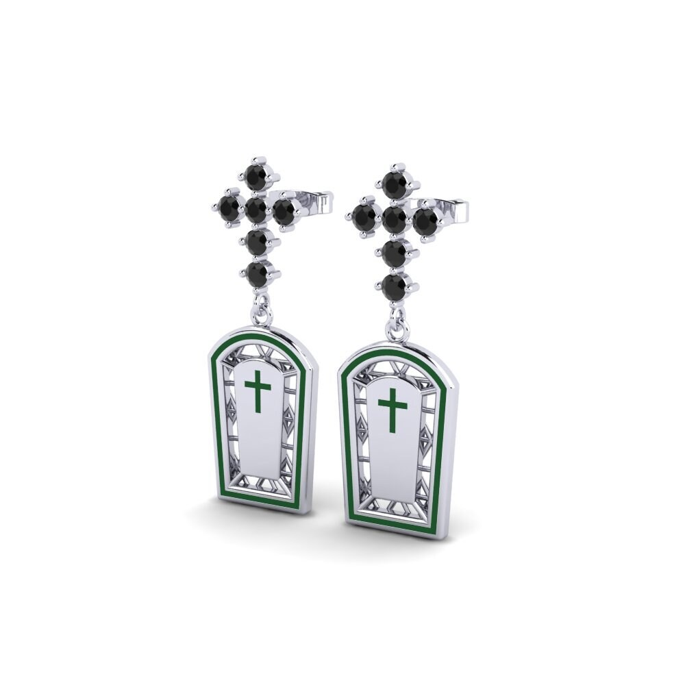 Black Onyx Women's Earring Venin