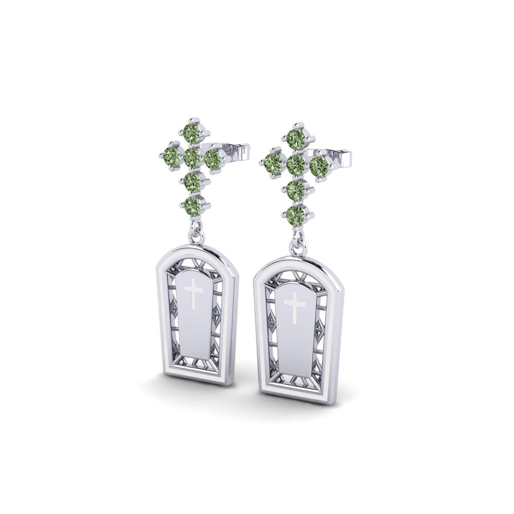 Diamante Verde Pendiente de mujer Venin
