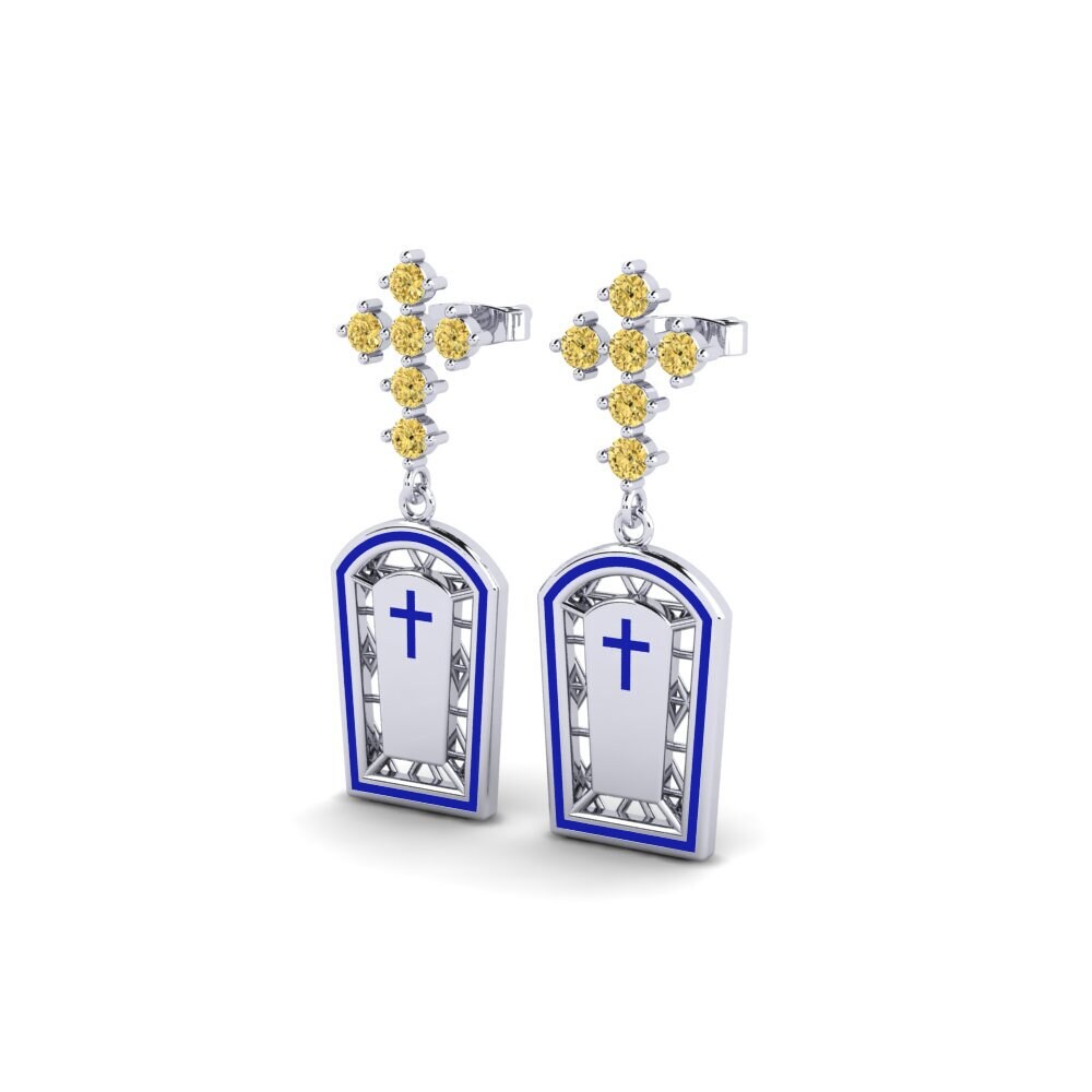 Yellow Diamond Women's Earring Venin