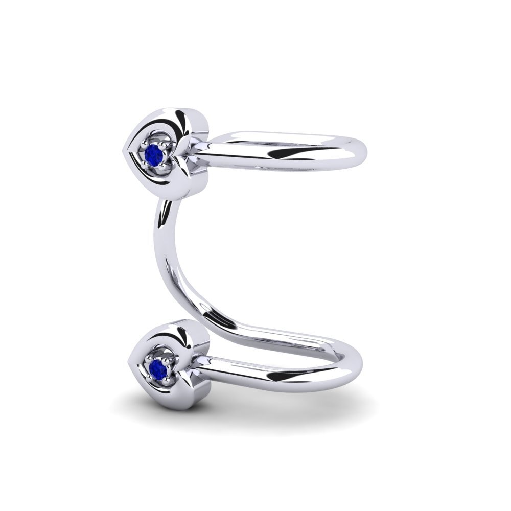 Đá Sapphire Bông tai nữ Veracite
