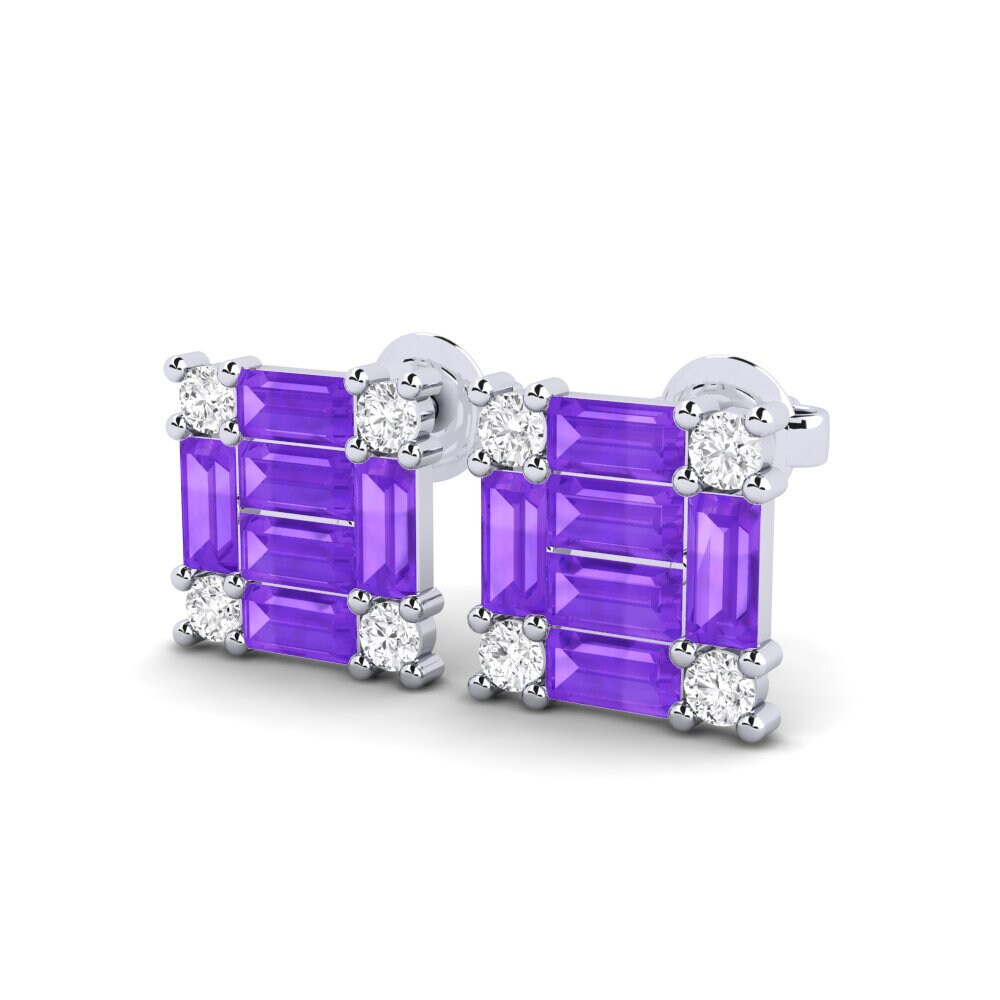 Amethyst SYLVIE Earring Verdant