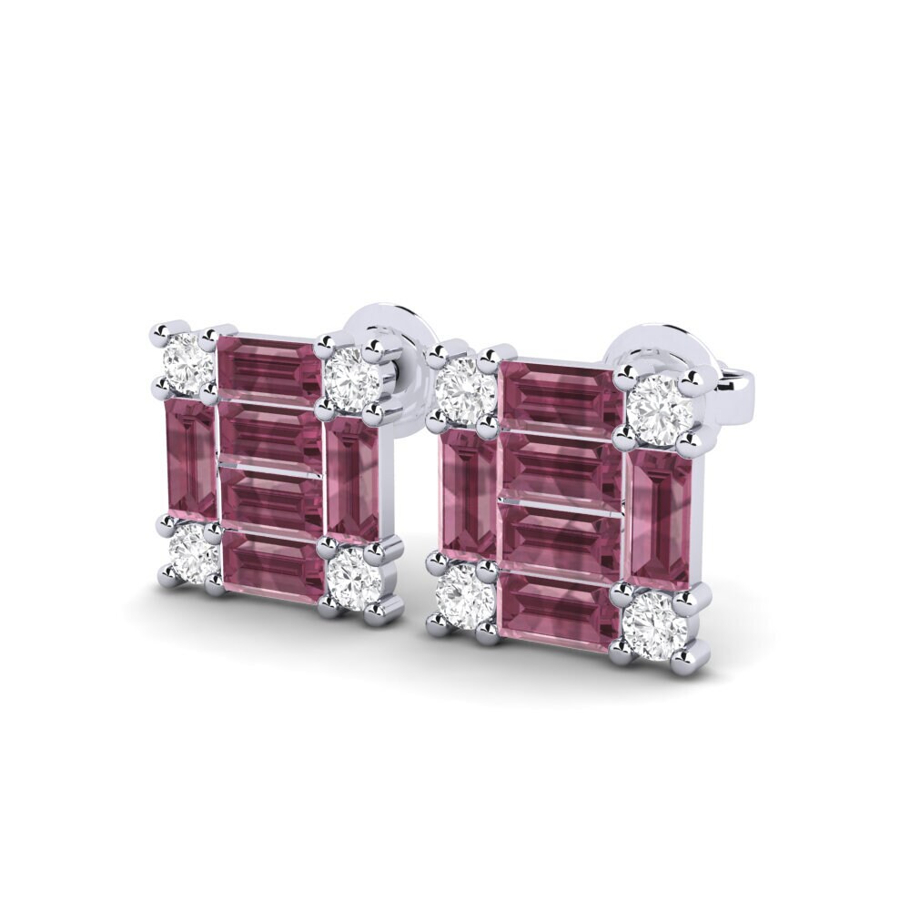 Rhodolite Garnet SYLVIE Earring Verdant