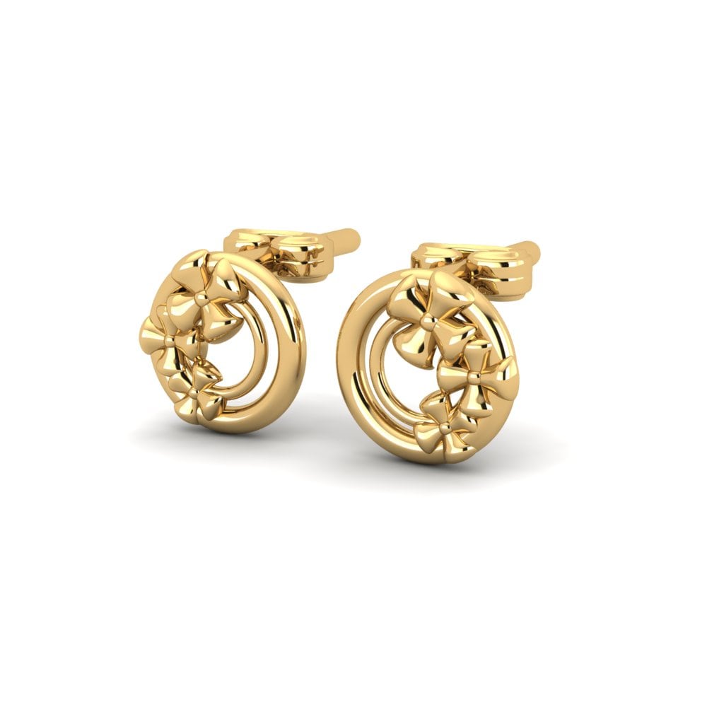 9k Oro Amarillo Pendientes Verdict