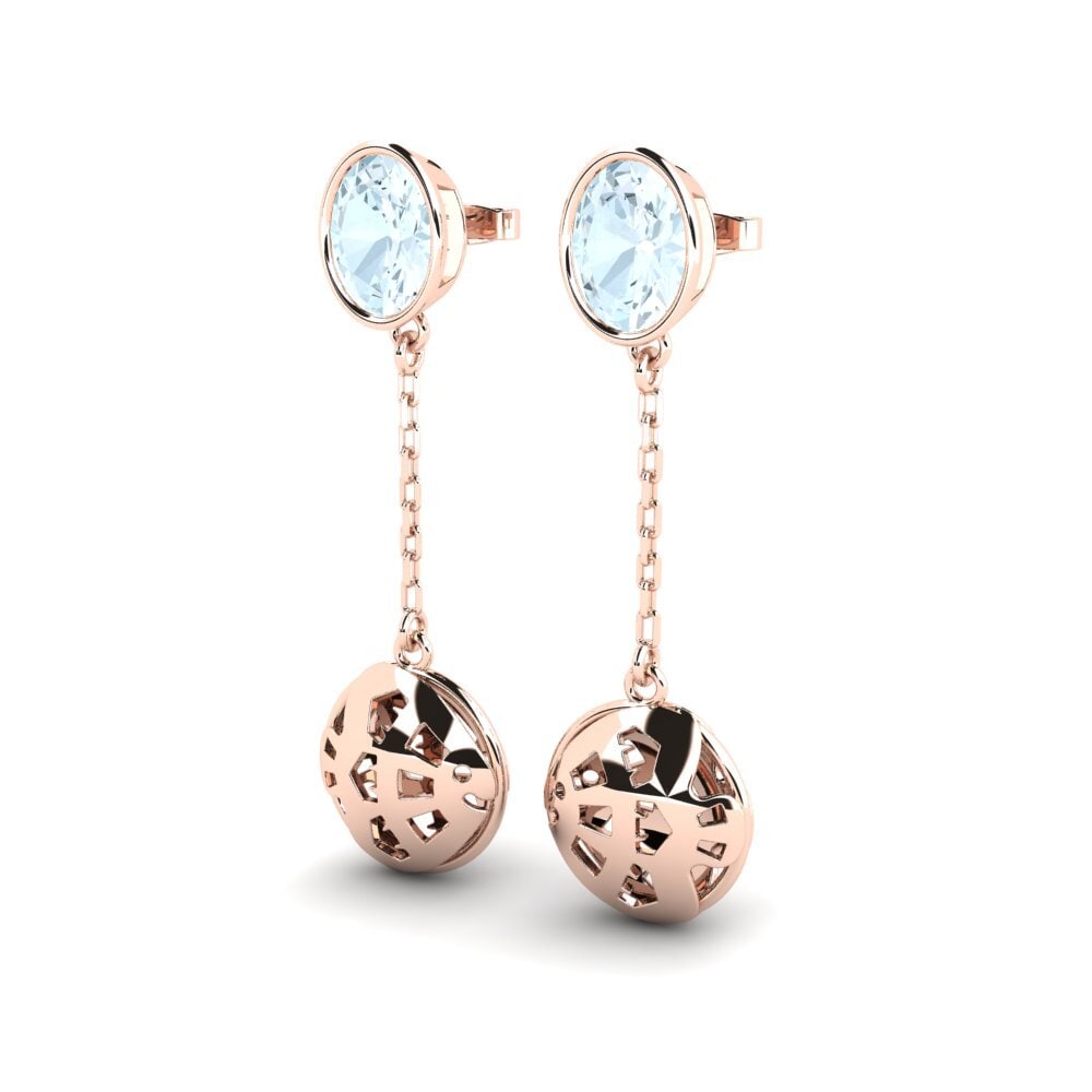 Aquamarine Women's Earring Vern