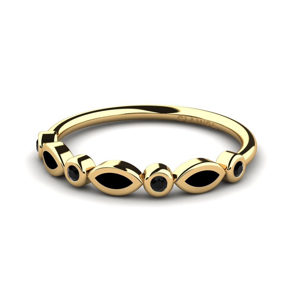 Black Sapphire Ring Teri