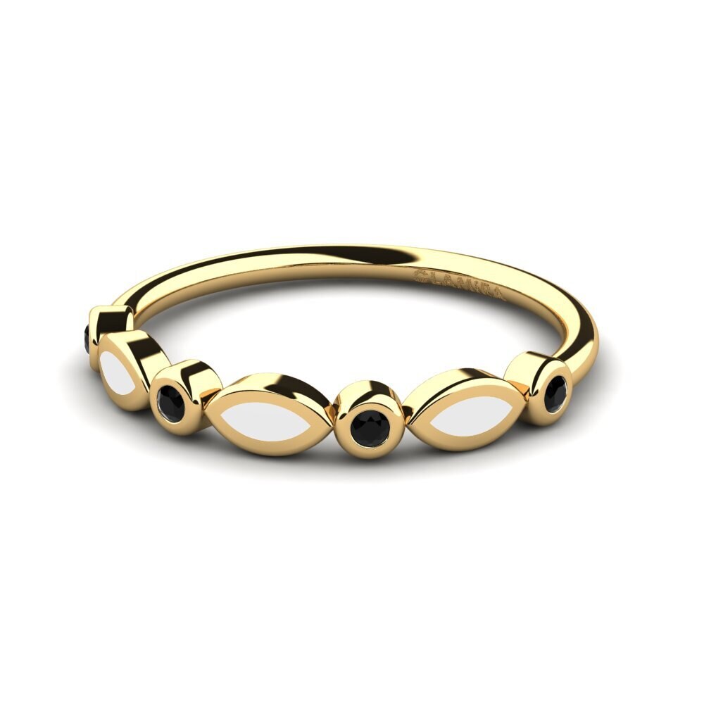 Schwarzer Diamant Ring Teri