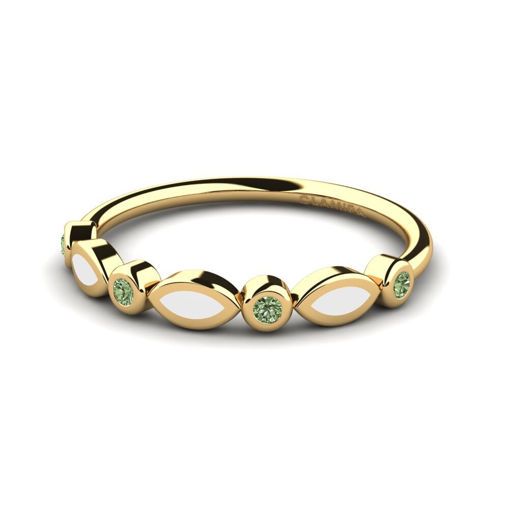 Grüner Diamant Ring Teri