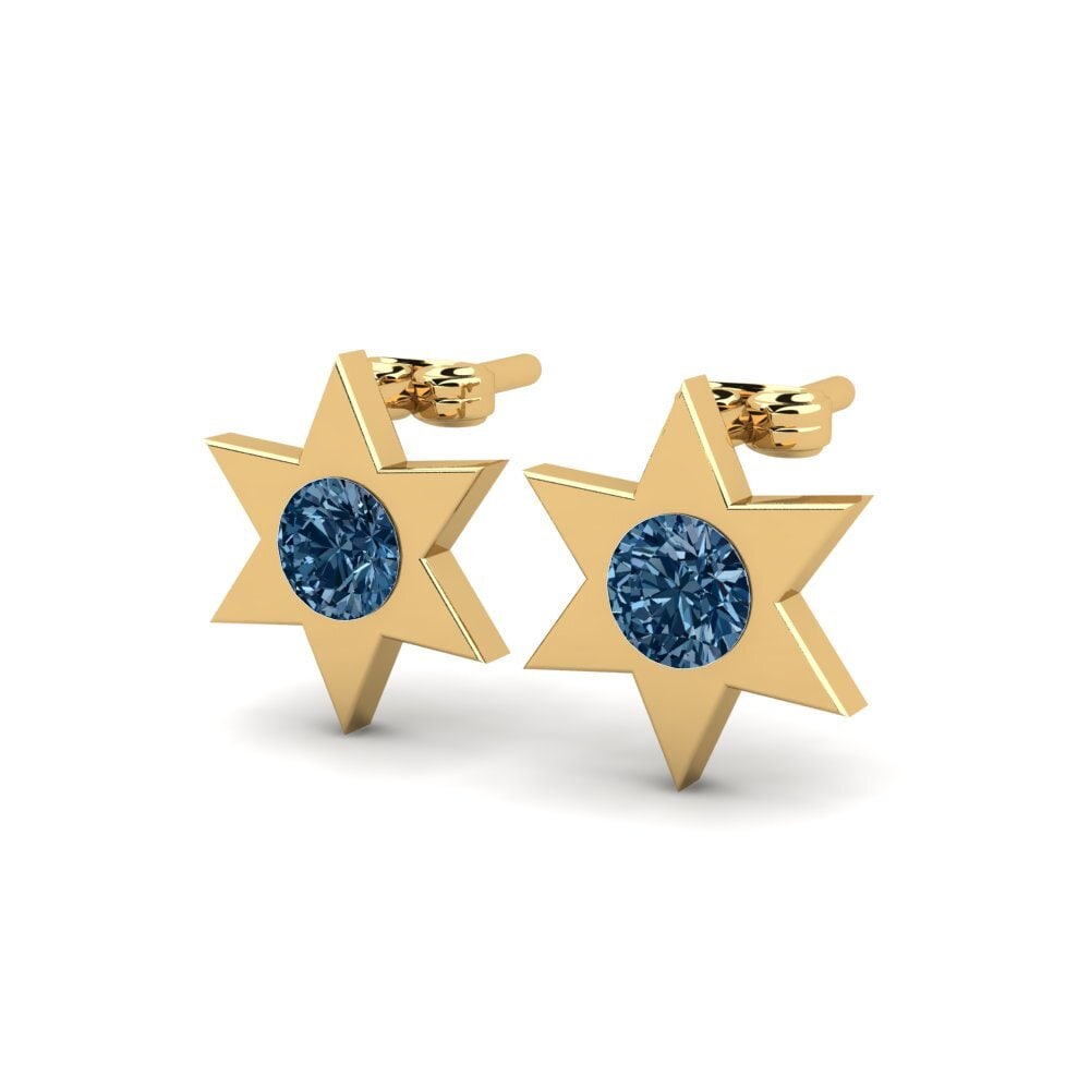 Blue Diamond Women's Earring Vernon