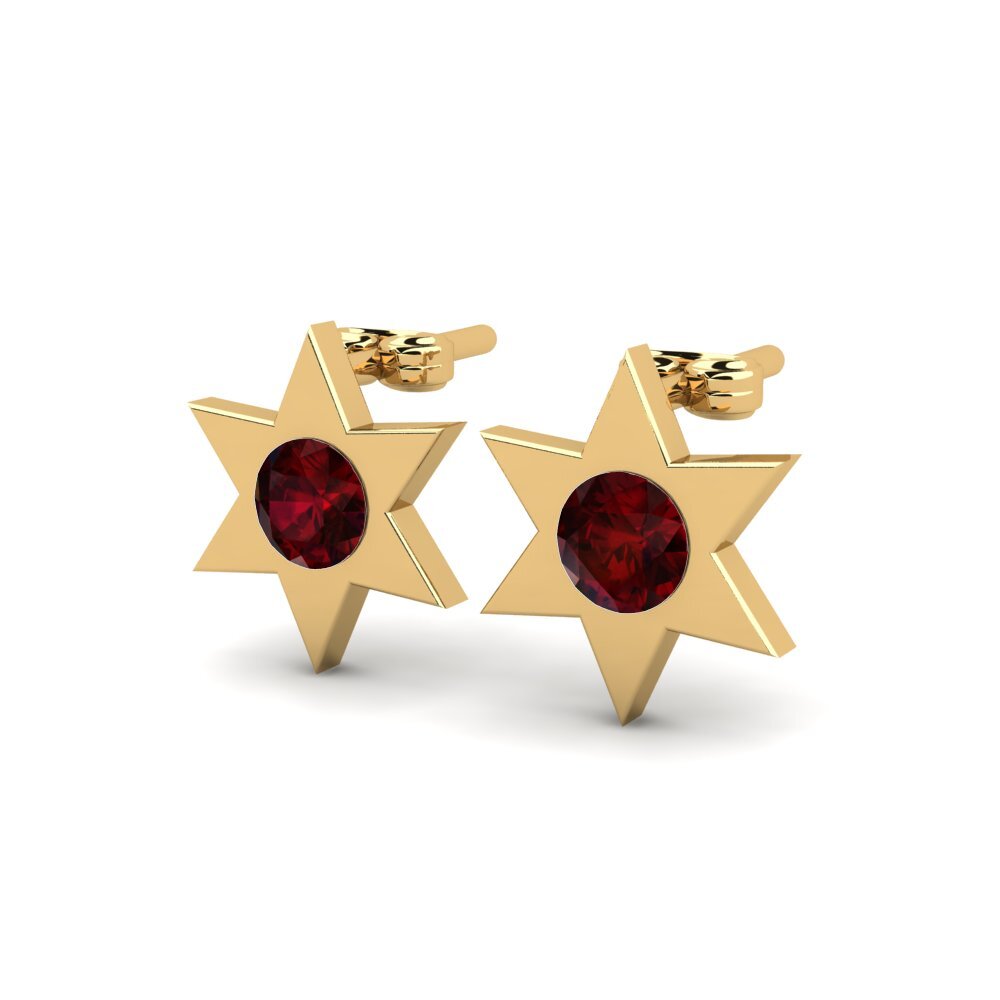 Garnet Women's Earring Vernon