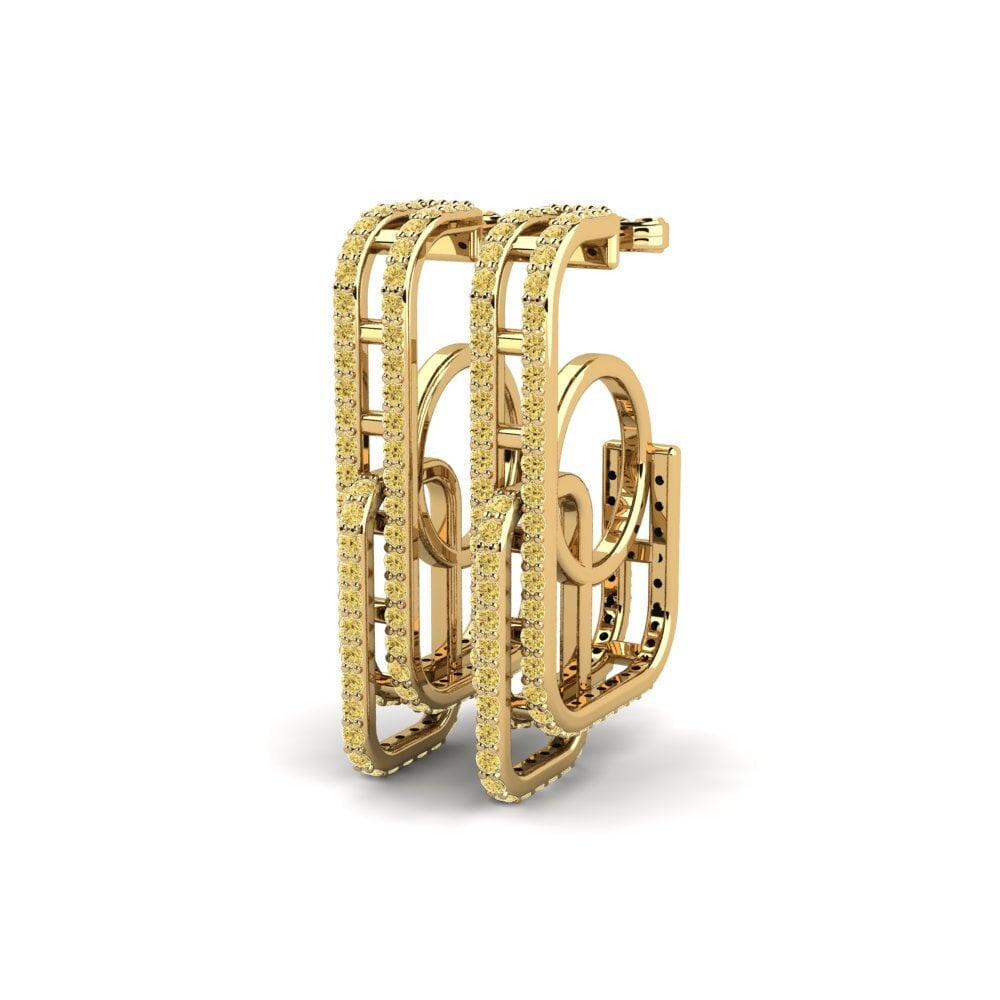 Yellow Diamond Women's Earring Veronika