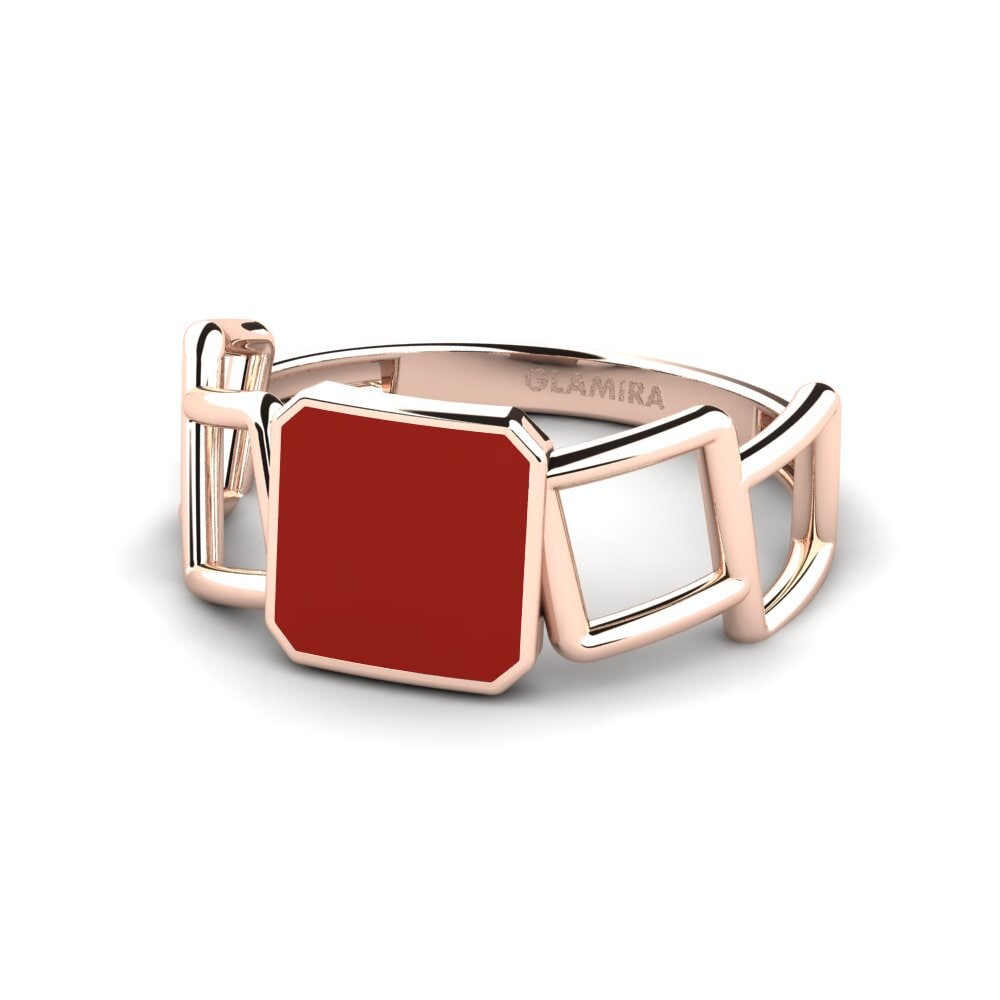 Rotgold 375 Ring Versienne