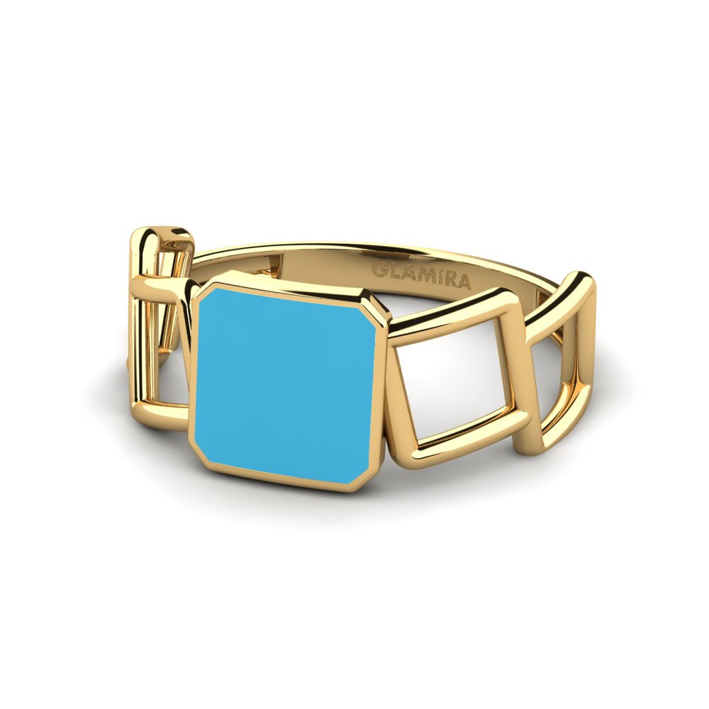 Gelbgold 750 Ring Versienne