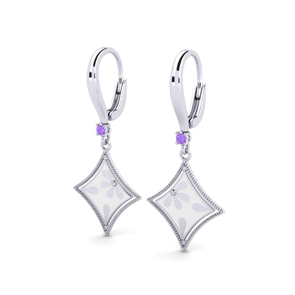 Amethyst Earring Vicar