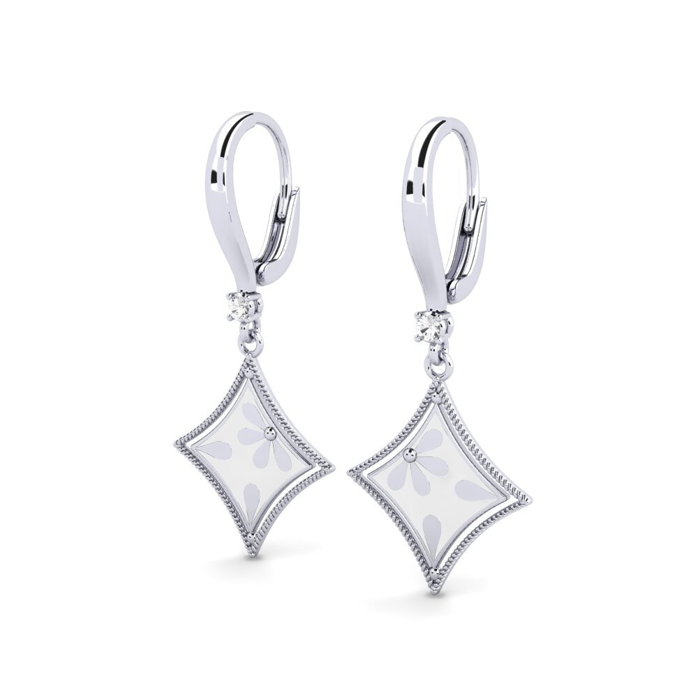 White sapphire Women's Earring Vicar