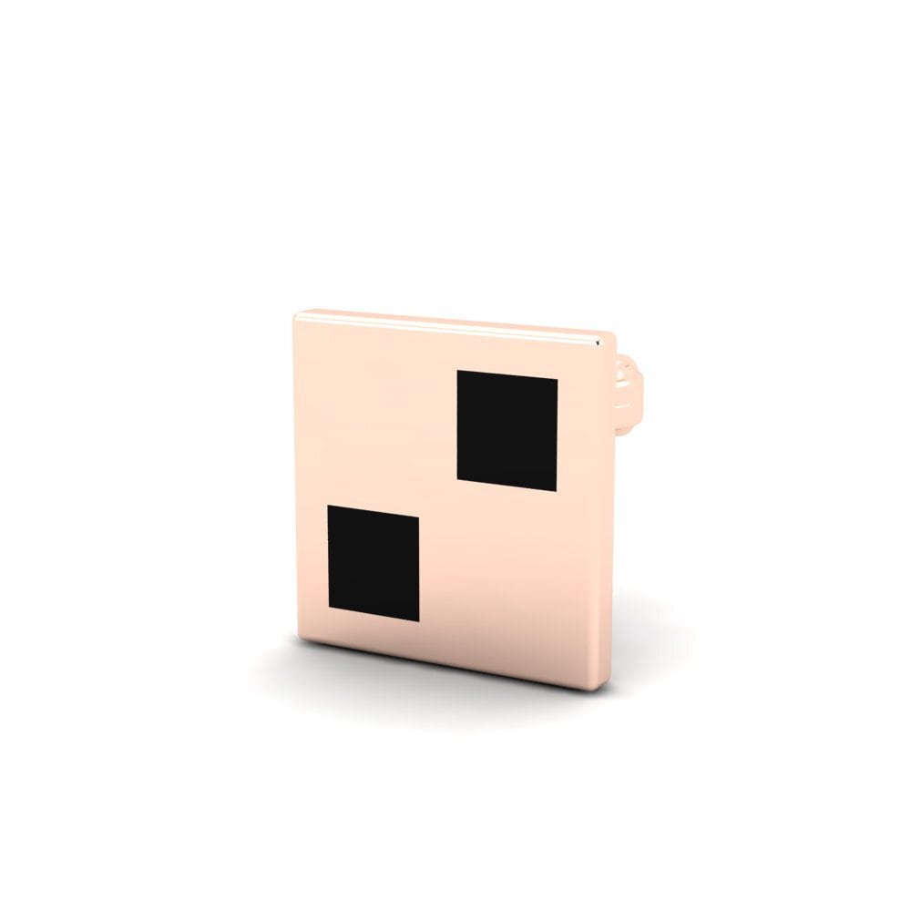 18ct Rose Gold Men's Earring Videmi