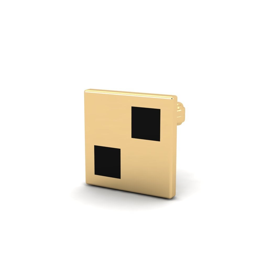 9k Oro Amarillo Pendiente para hombre Videmi