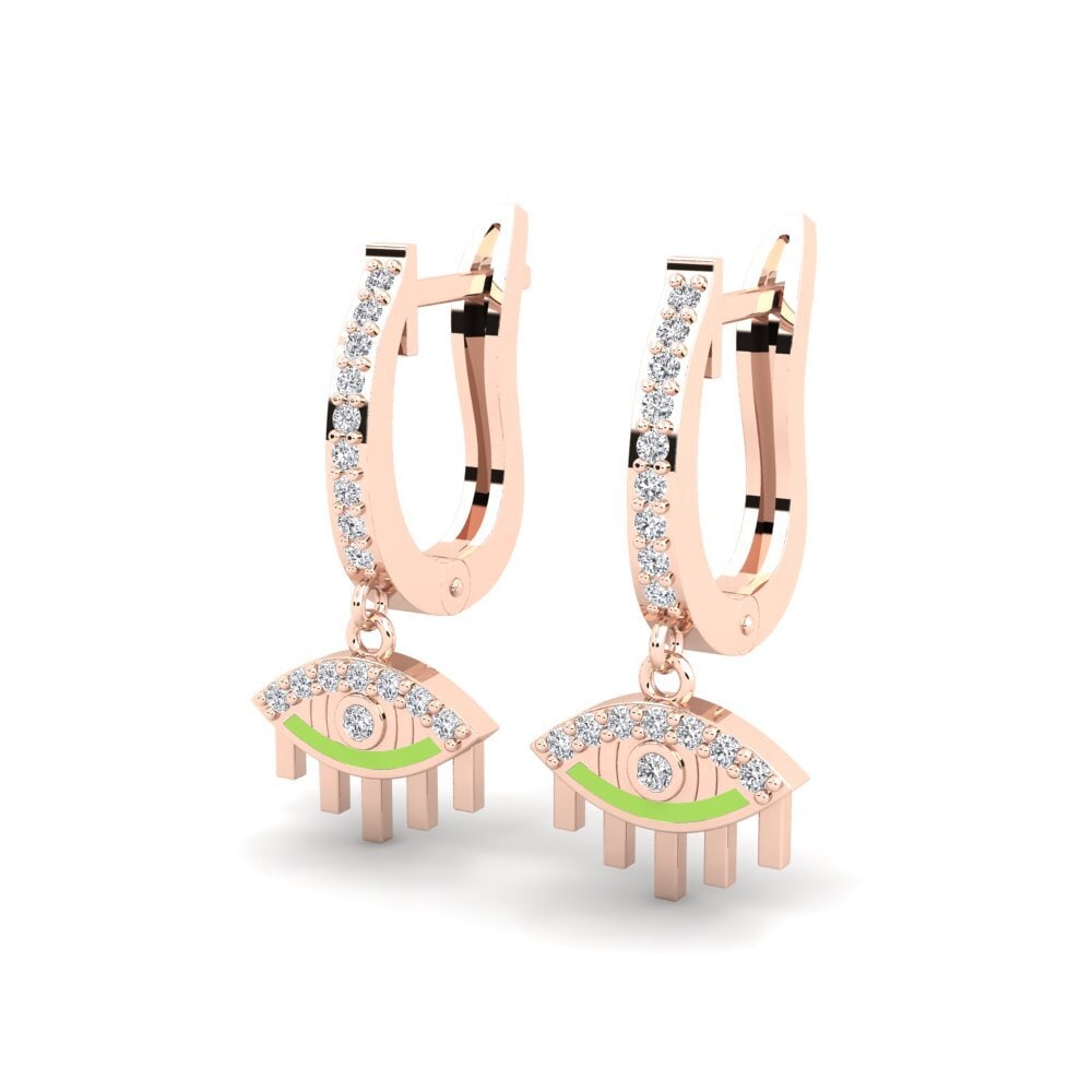 14k Rose Gold Women's Earring Videre