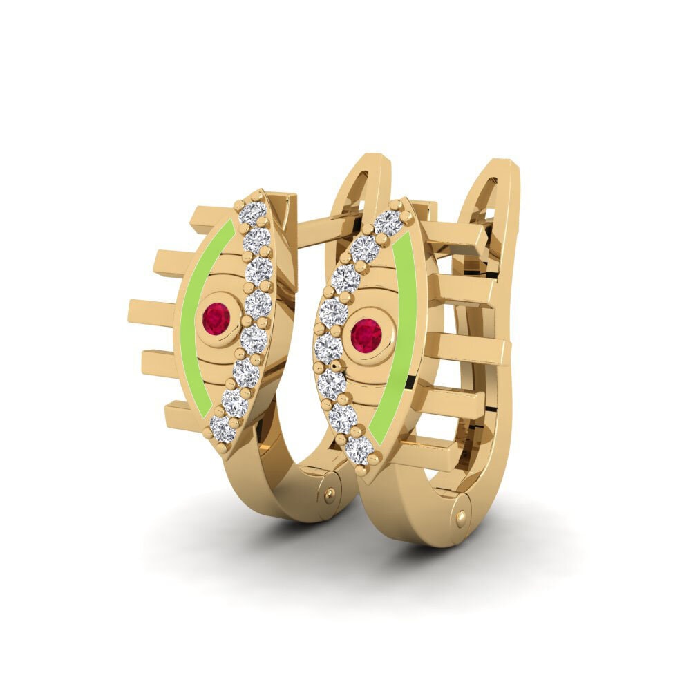 Ruby Women's Earring Vidi