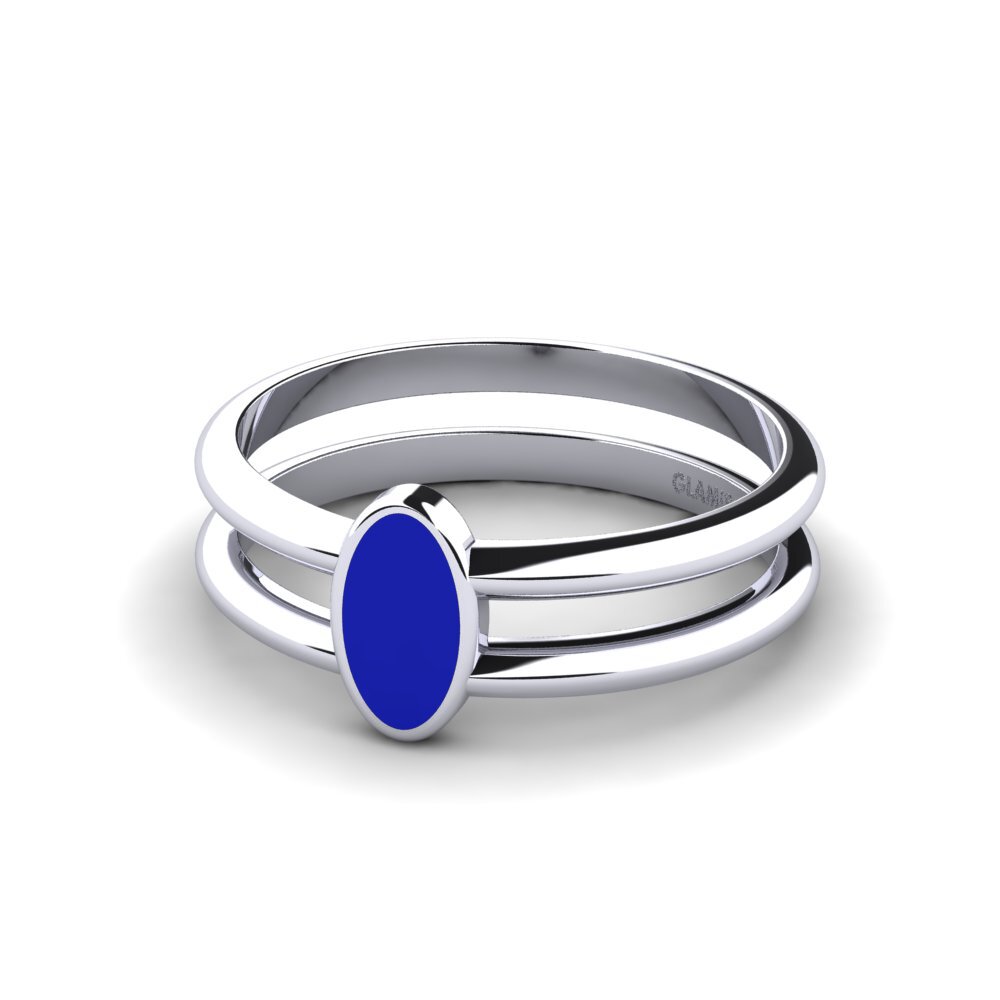 White Silver Ring Vieillir