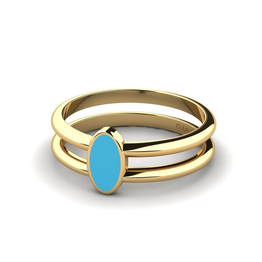 Gelbgold 750 Ring Vieillir
