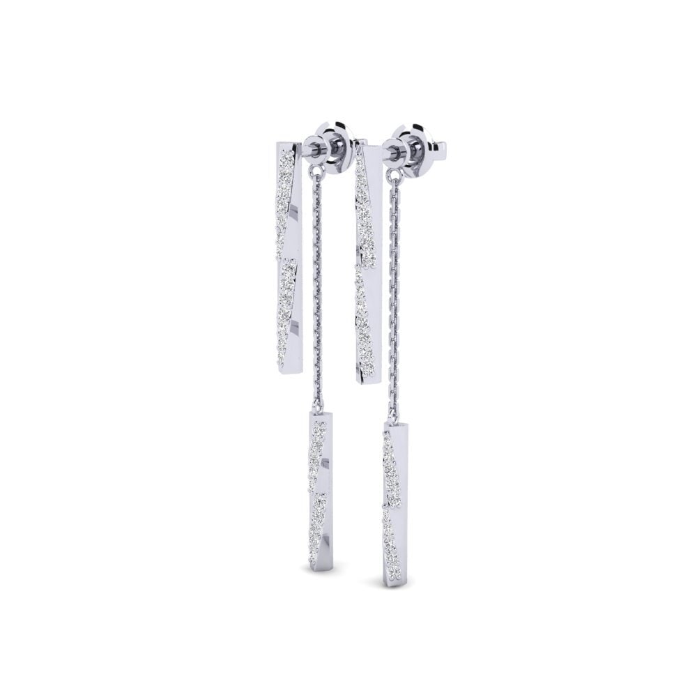 950 Palladium Women's Earring Vikasa