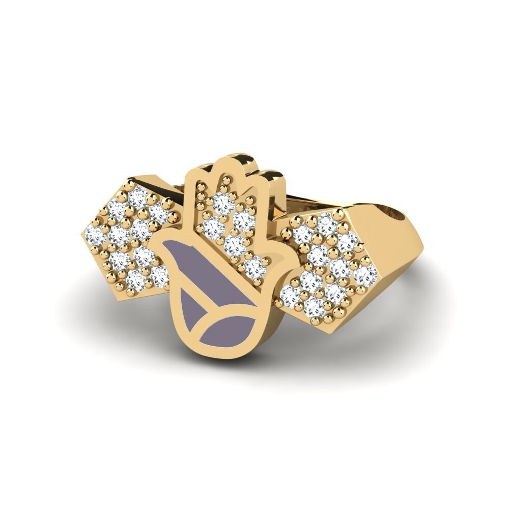 Zirkonia Pinker Ring Vikela