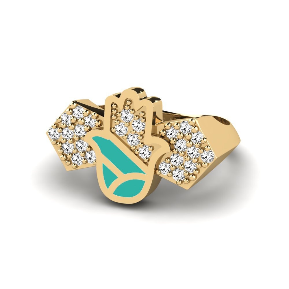 Moissanite Pinky Ring Vikela