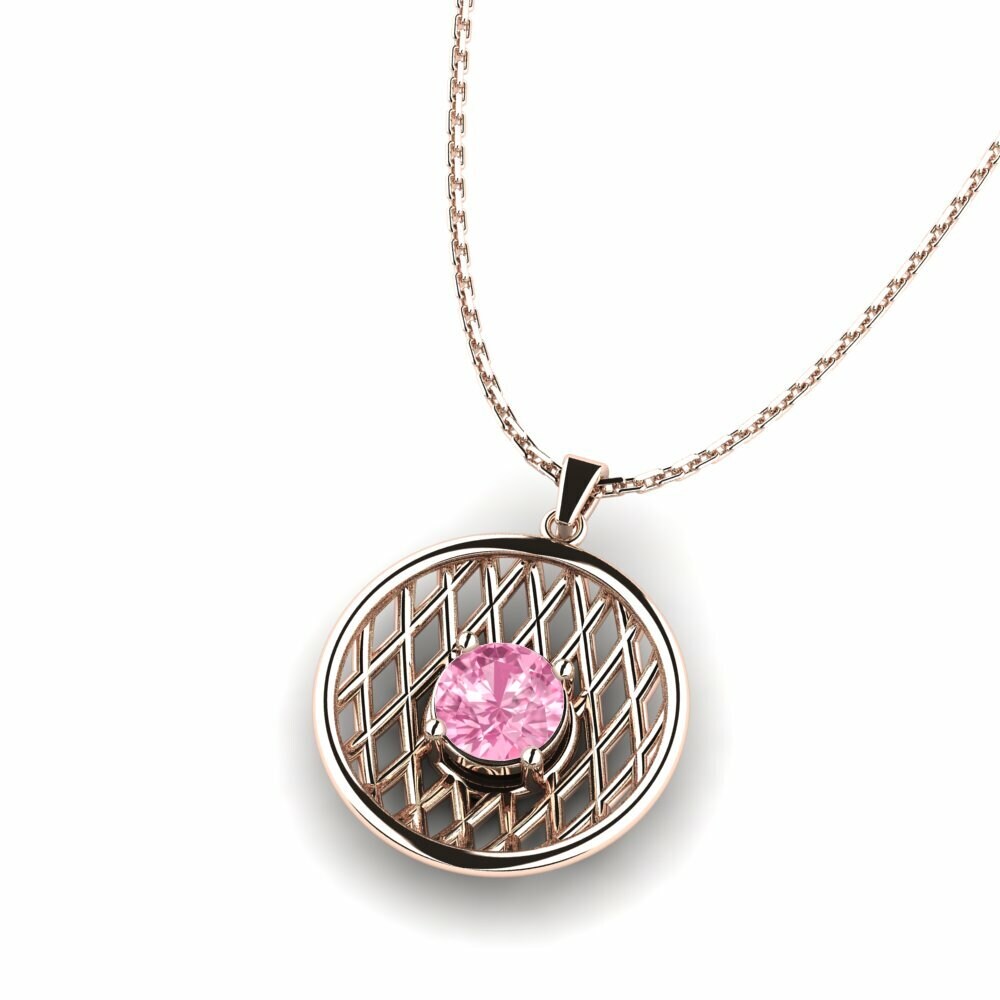Pink Sapphire Women's Pendant Vilca