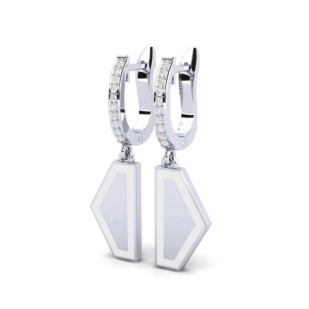 White sapphire Women's Earring Vinasse