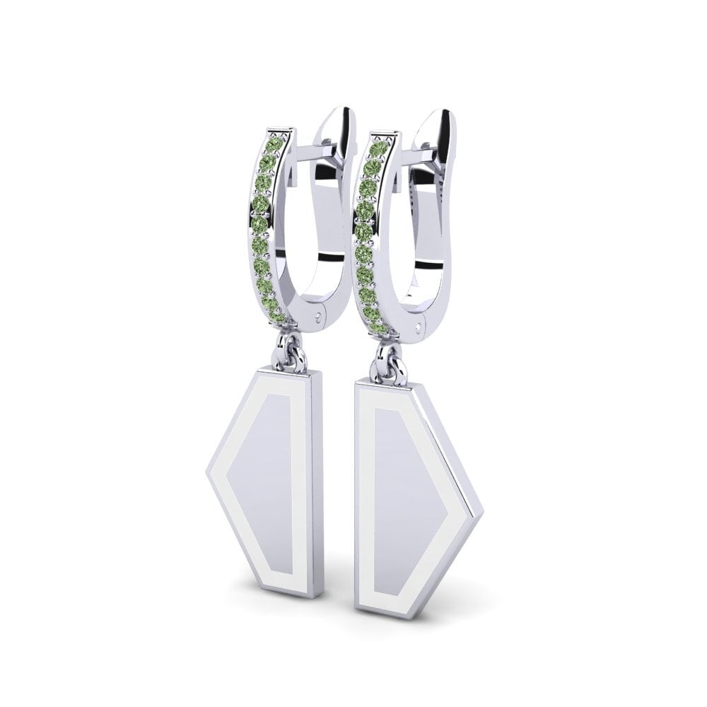 Diamante Verde Pendiente de mujer Vinasse