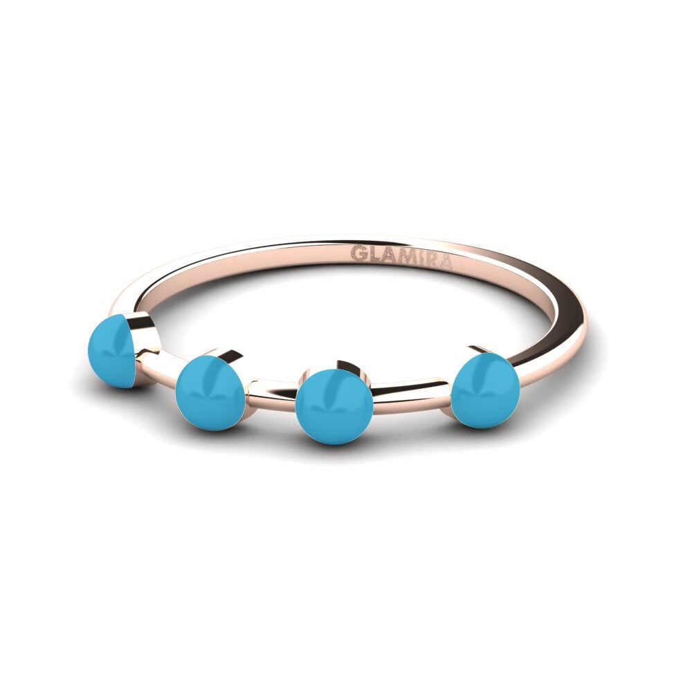14ct Rose Gold Ring Vind - B