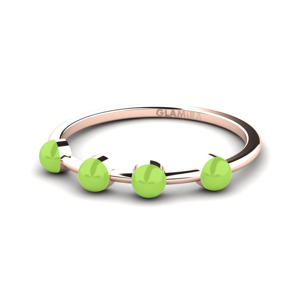 Rotgold 585 Ring Vind - B