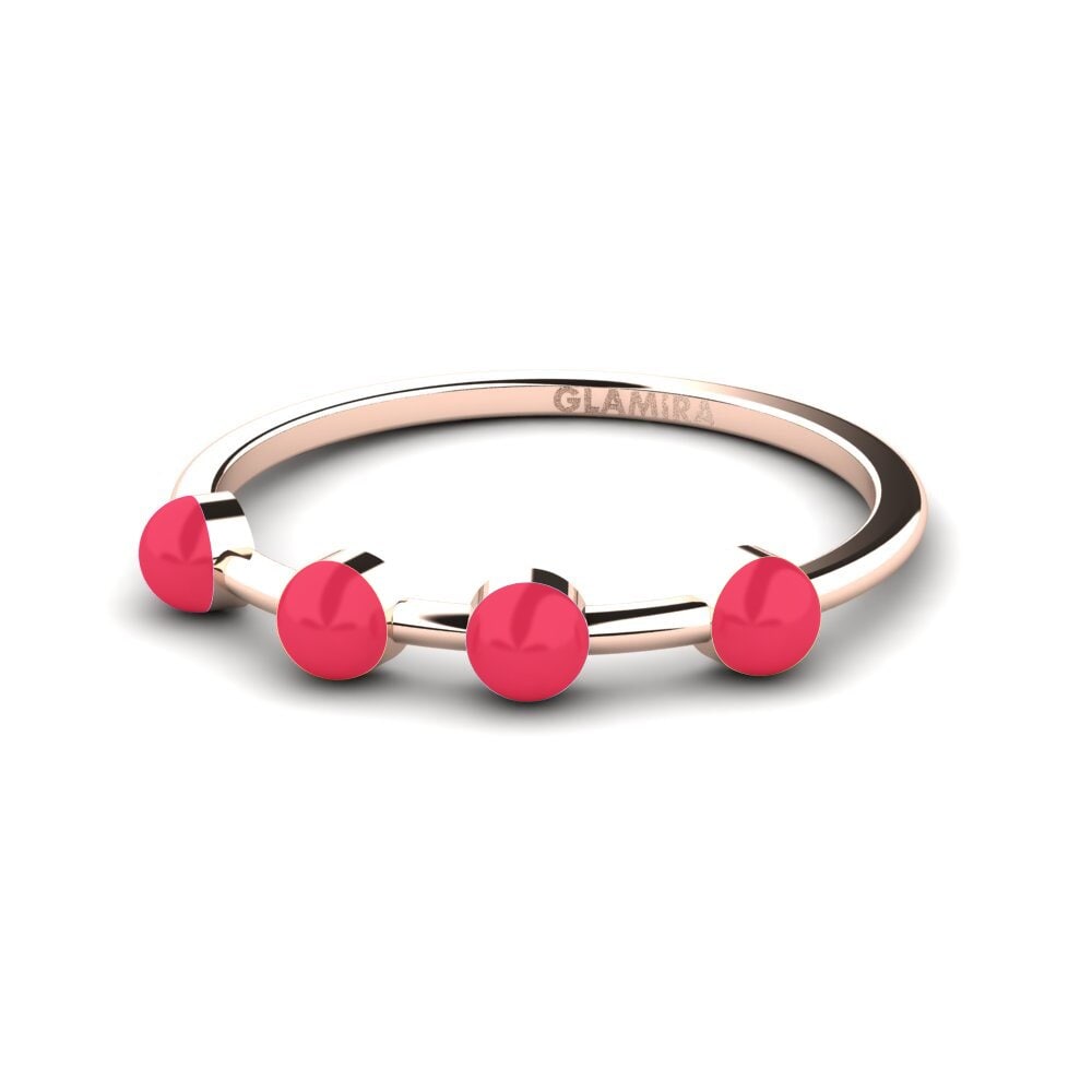 Rotgold 375 Ring Vind - B