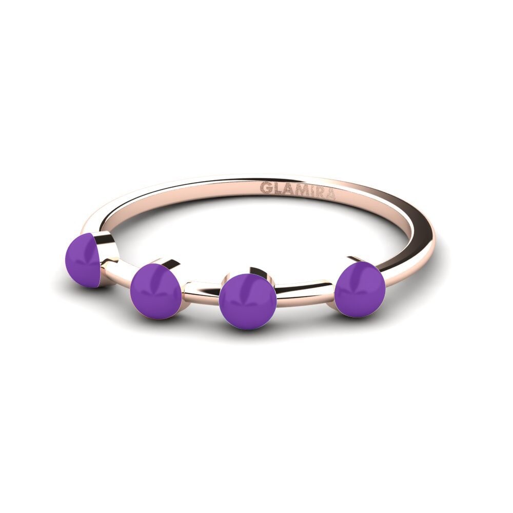 Rotgold 585 Ring Vind - B