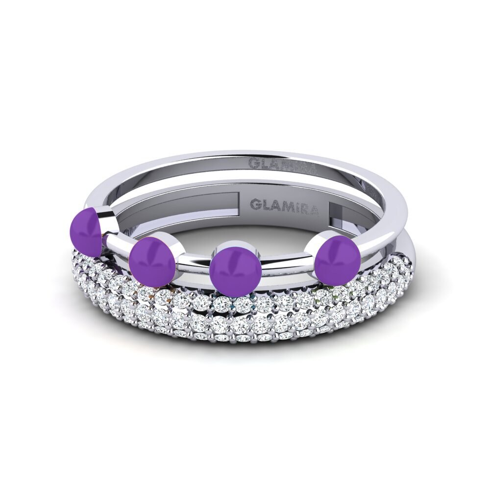 Circonita Anillo apilable Vind