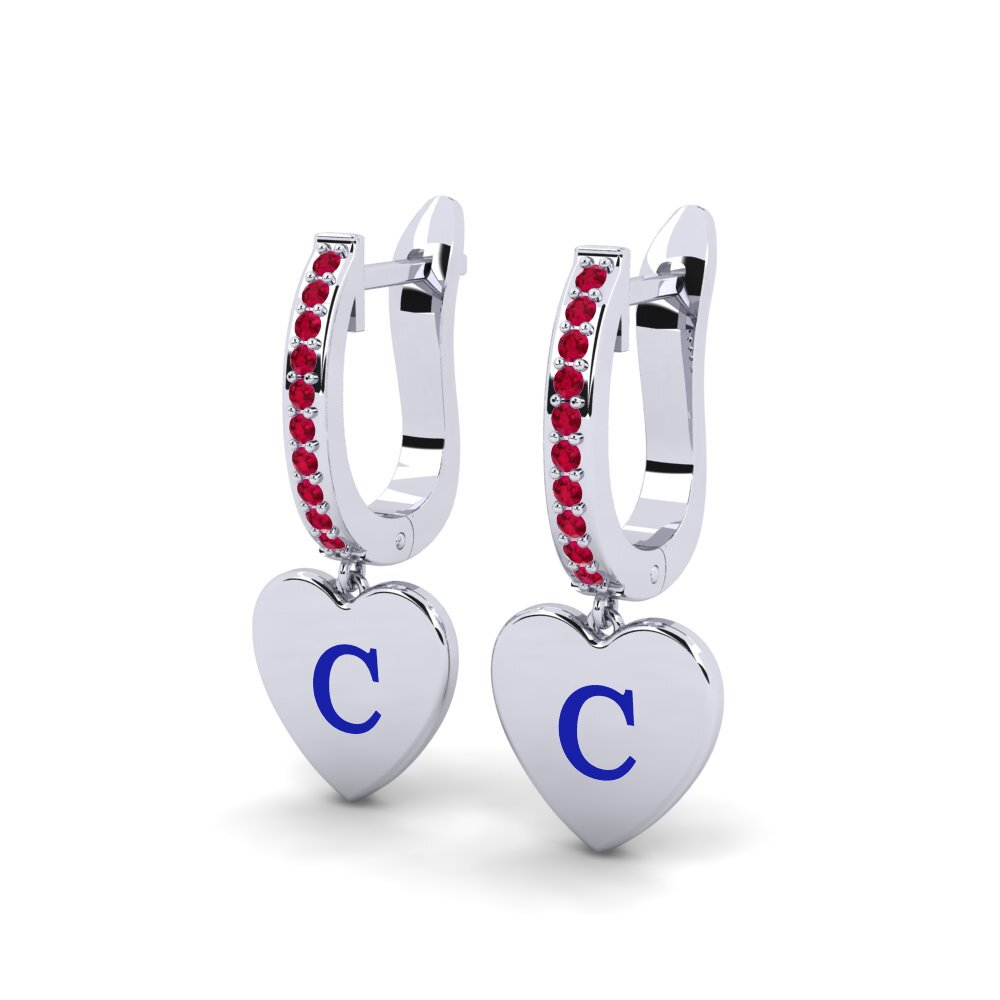 Ruby Women's Earring Vingtieme - C