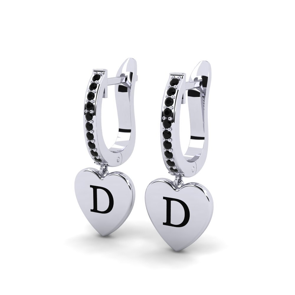 Black Diamond Women's Earring Vingtieme - D