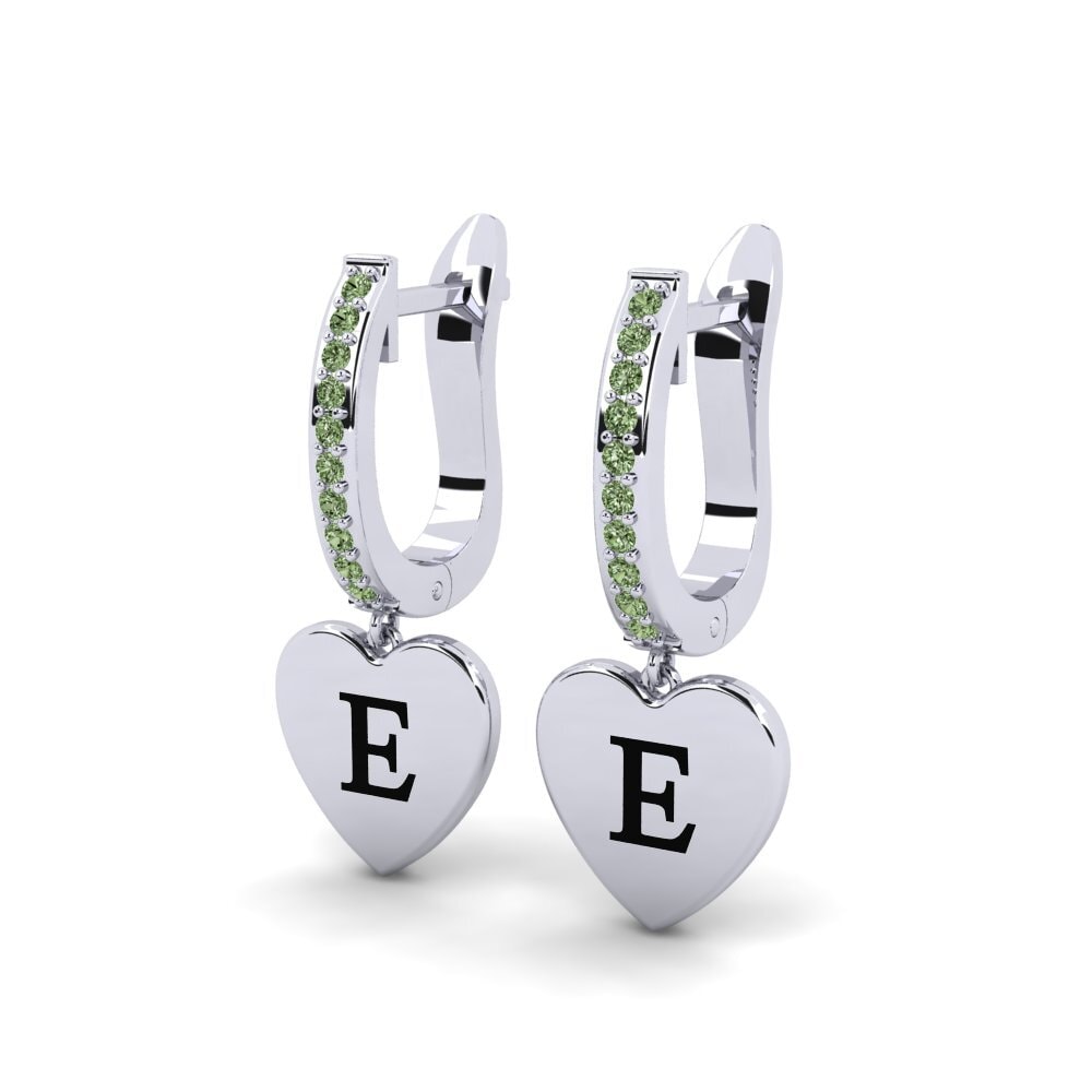 Green Diamond Women's Earring Vingtieme - E