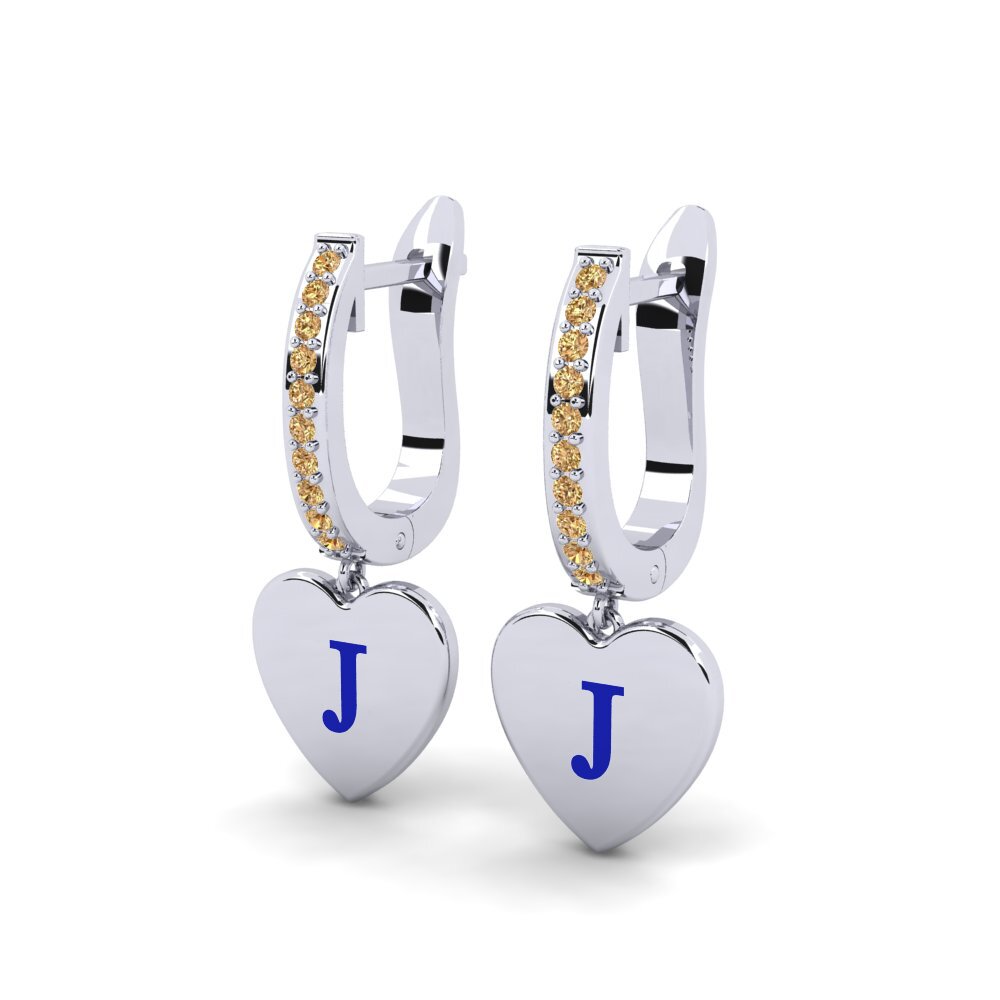 Brown Diamond Women's Earring Vingtieme - J