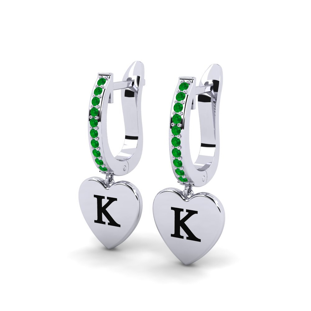 Emerald Women's Earring Vingtieme - K