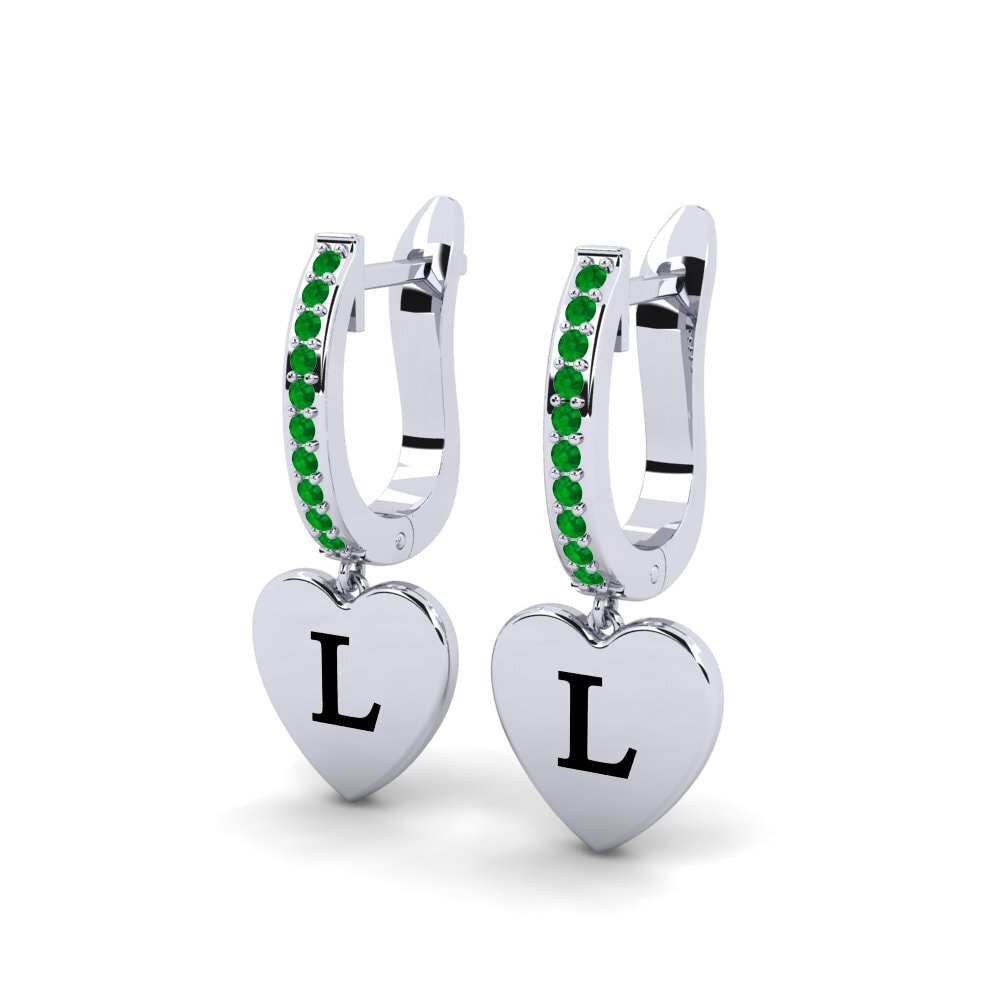Emerald Women's Earring Vingtieme - L