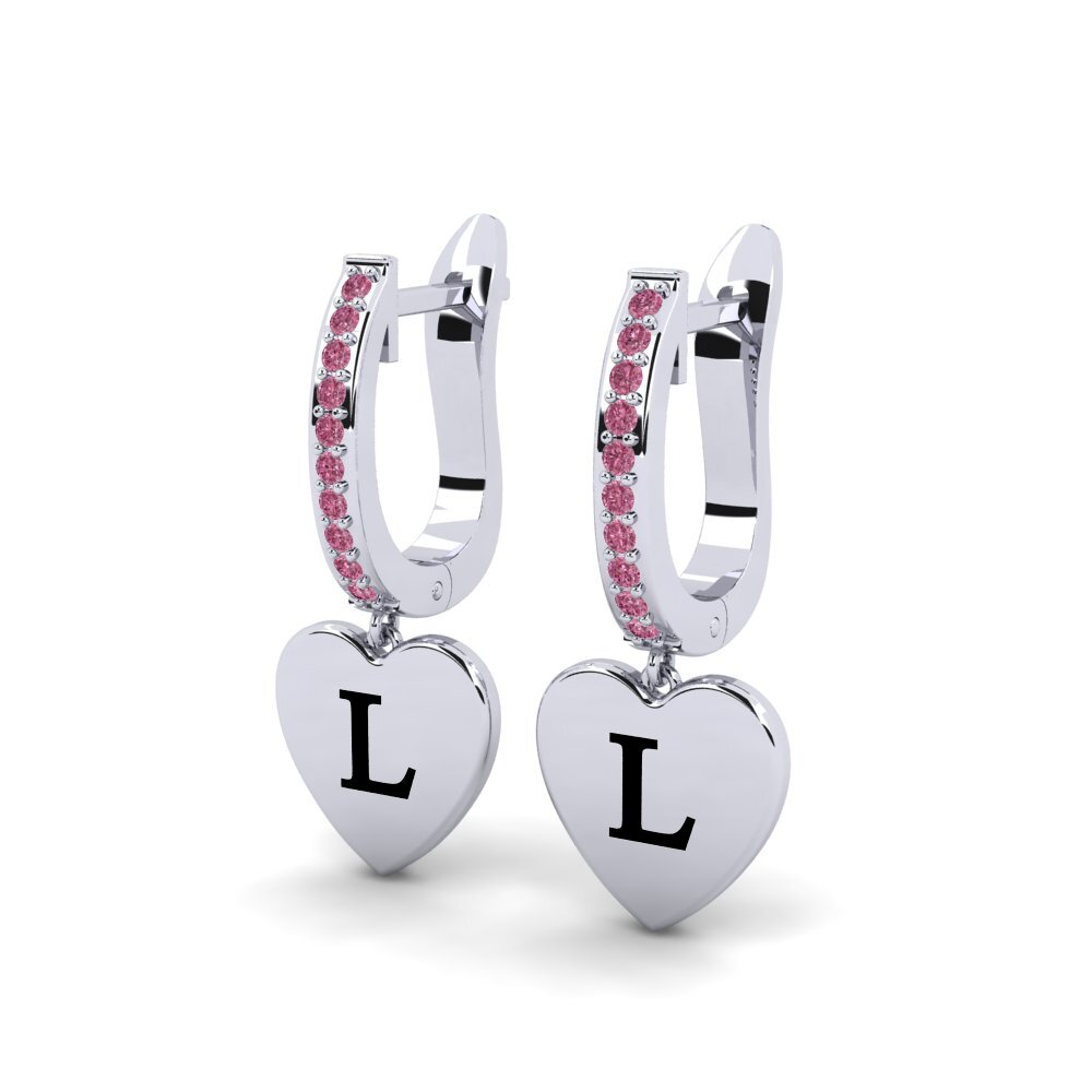 Rhodolite Garnet Women's Earring Vingtieme - L