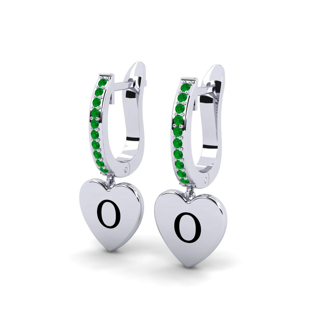 Emerald Women's Earring Vingtieme - O