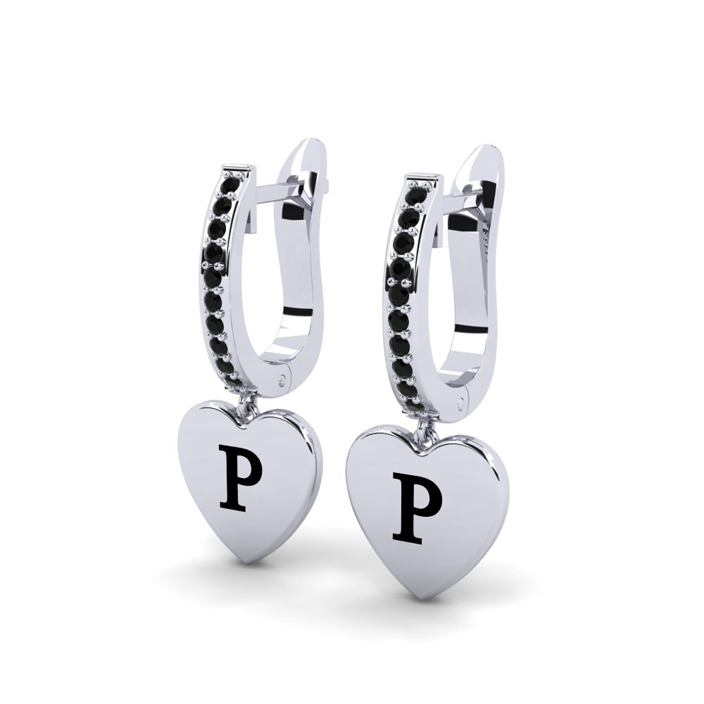 Black Diamond Women's Earring Vingtieme - P