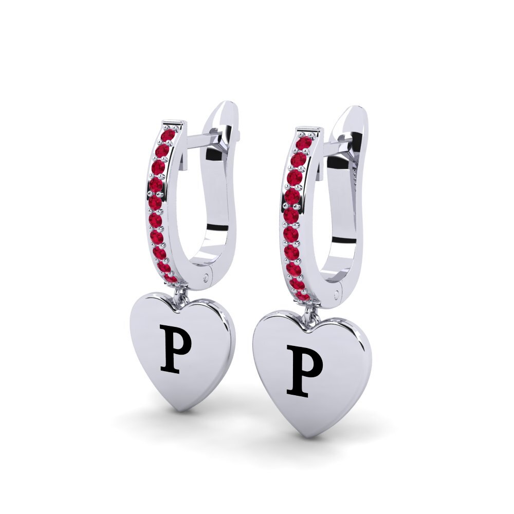 Ruby Women's Earring Vingtieme - P