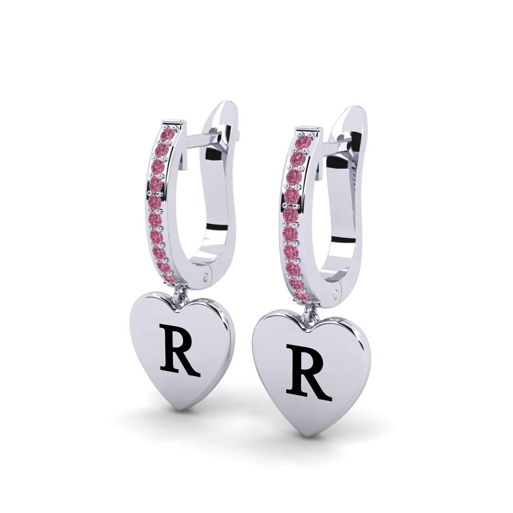 Rhodolite Garnet Women's Earring Vingtieme - R