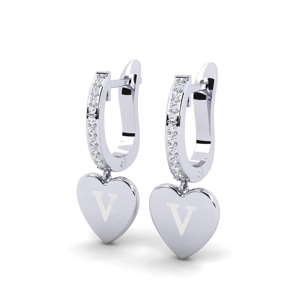 Women's Earring Vingtieme - V